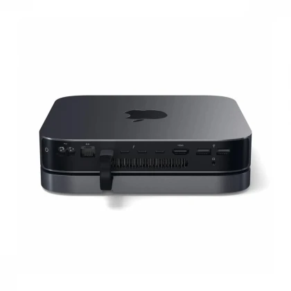 SATECHI TYPE-C ALUMINUM STAND &amp; HUB FOR MAC MINI