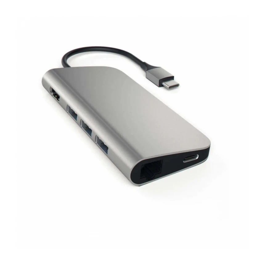 Satechi Type-C Multi-Port 4K Adapter - Space Gray