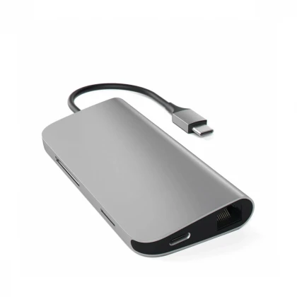Satechi Type-C Multi-Port 4K Adapter - Space Gray