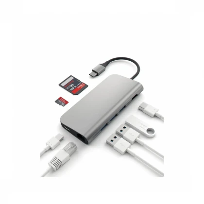 Satechi Type-C Multi-Port 4K Adapter - Space Gray