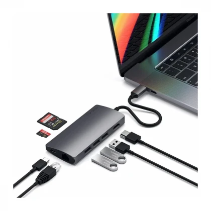SATECHI TYPE-C MULTI-PORT ADAPTER 4K SA ETHERNET V2