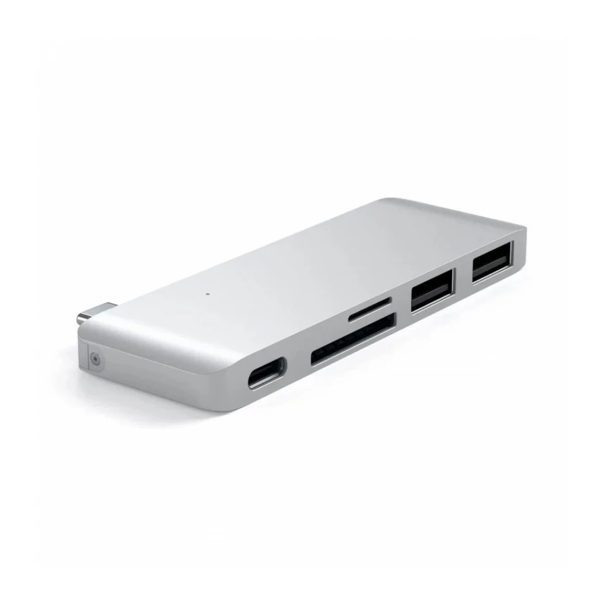 Satechi Type-C Pass USB Hub - Silver