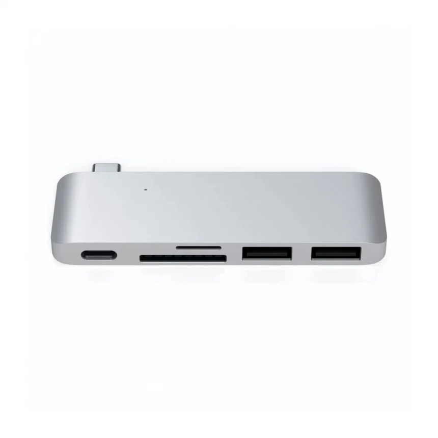 Satechi Type-C Pass USB Hub - Silver
