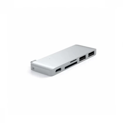 Satechi Type-C Pass USB Hub - Silver