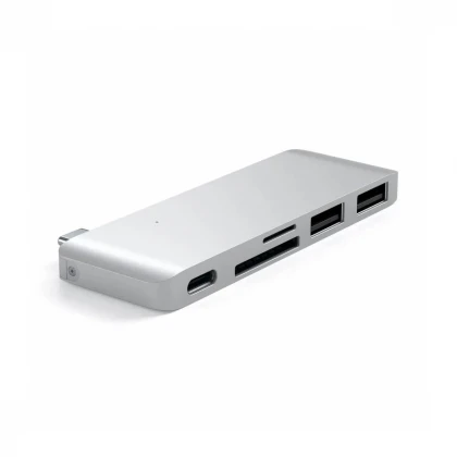 Satechi Type-C Pass USB Hub - Silver