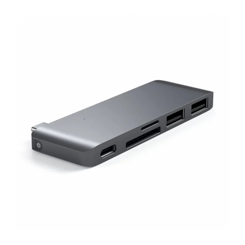 Satechi Type-C Pass USB Hub - Space Gray
