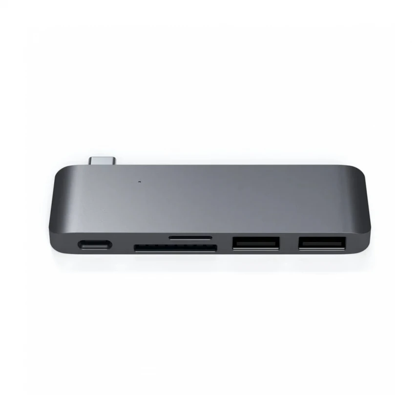 Satechi Type-C Pass USB Hub - Space Gray