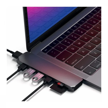 Satechi USB-C Hub s Thunderbolt 3 - Space Gray