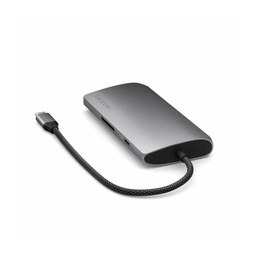 Satechi USB-C MultiPort Adapter 8K sa Ethernet V3 - Space Gray