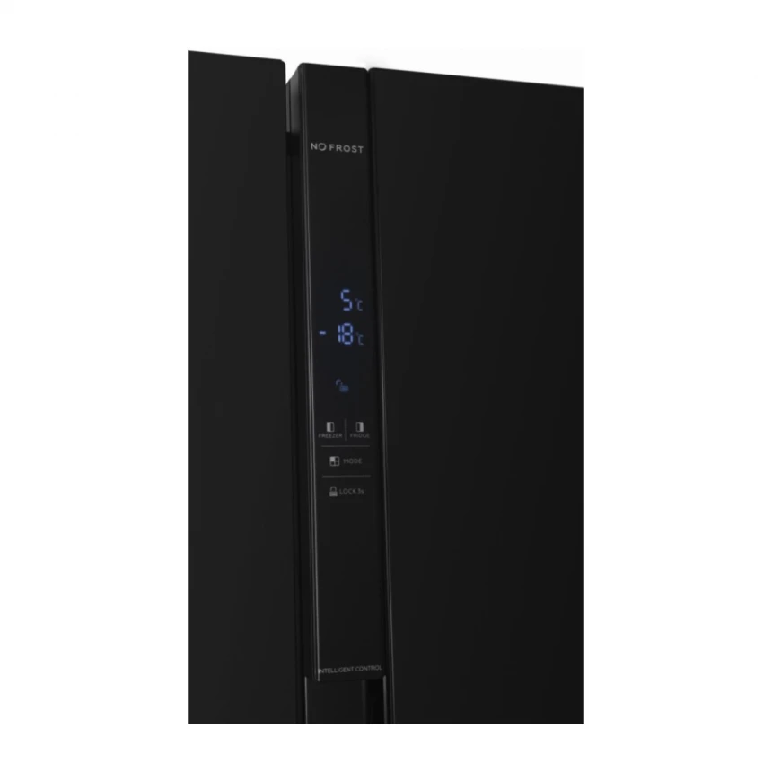 SBS frižider HEINNER  HSBS-H439NFBKWDE++ 439l/NoFrost/dispanzer/inverter/crni