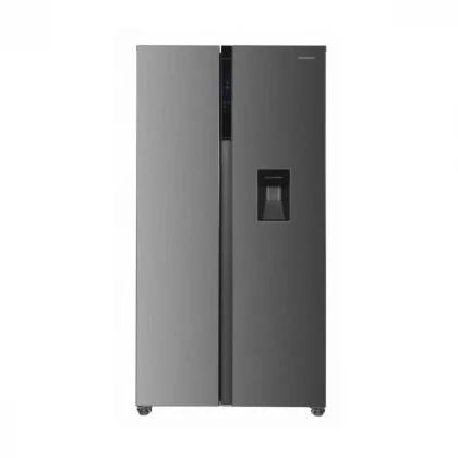 SBS frižider HEINNER  HSBS-H439NFXWDE++ 439l/NoFrost/90x177/inverter/Inox