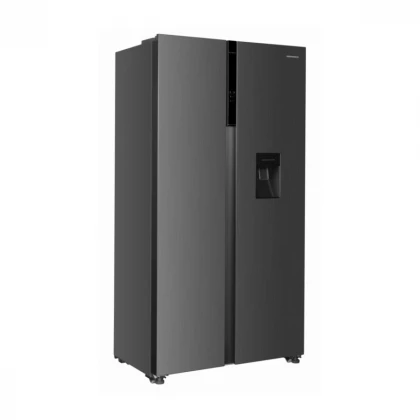 SBS frižider HEINNER  HSBS-H439NFXWDE++ 439l/NoFrost/90x177/inverter/Inox