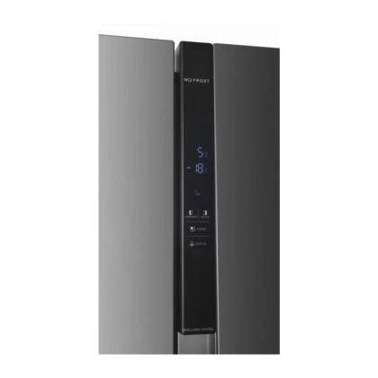 SBS frižider HEINNER  HSBS-H439NFXWDE++ 439l/NoFrost/90x177/inverter/Inox