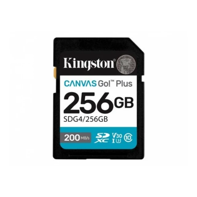 SD Card Kingston 128GB Canvas Go Plus SDG4/256GB