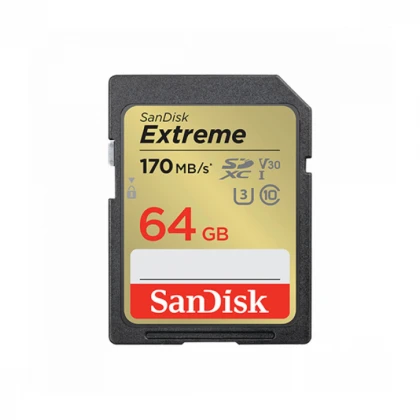 SDXC SanDisk 64GB Extreme Pro, SDSDXV2-064G-GNCIN