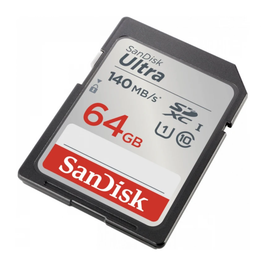 SDXC SanDisk 64GB Ultra, SDSDUNB-064G-GN6IN