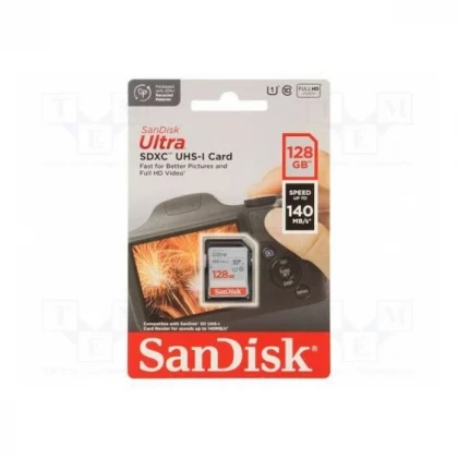 SDXC Ultra SanDisk 128GB Ultra, SDSDUNB-128G-GN6IN