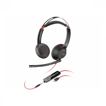 Slušalice HP Poly BW 5220 USB-C HS +3.5mmP +USB-C/A/8X231AA/crna