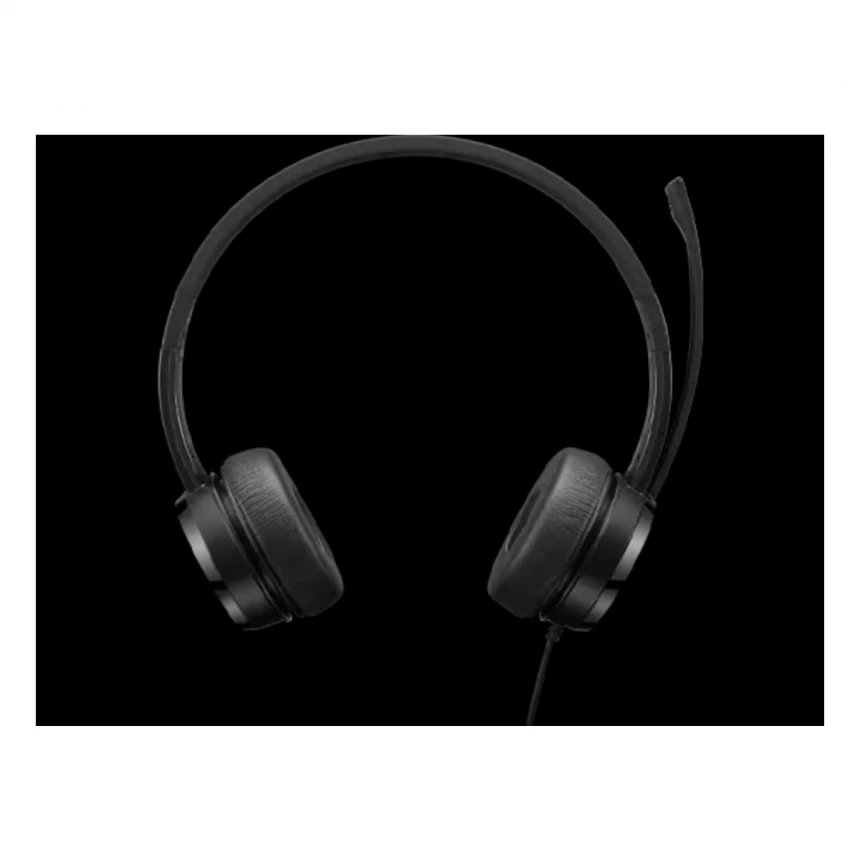 Slušalice LENOVO  Stereo/USB/4XD1K18260/Kontrole na kablu/crna