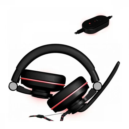 Slusalice sa mikrofonom EpicGear Sonorouz SE 7.1 USB crno crvene