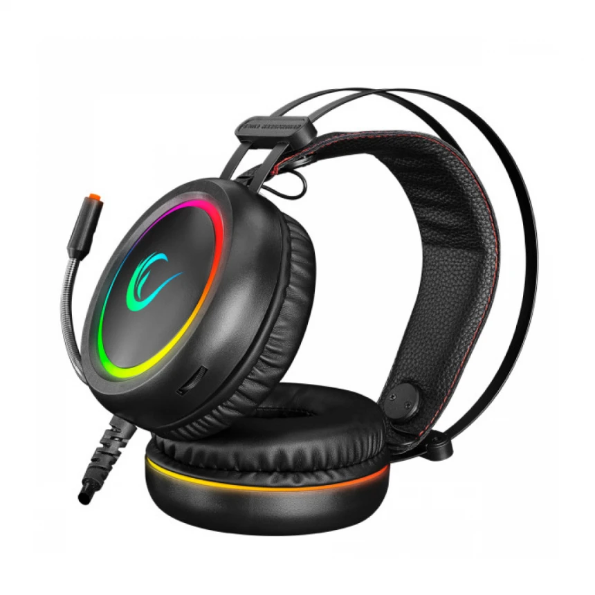 Slušalice sa mikrofonom Rampage Stormy 7.1 USB crna