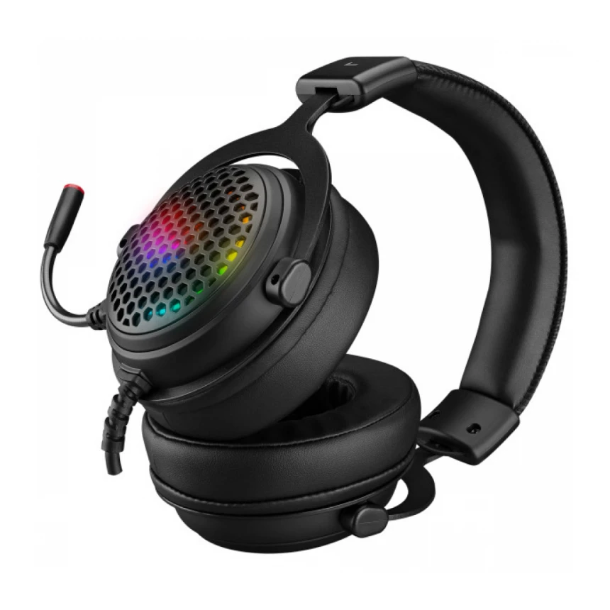 Slušalice sa mikrofonom Rampage MAJESTY 7.1 USB RGB
