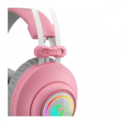 Slušalice sa mikrofonom Rampage RM-K1 PULSAR 7.1 USB + 3.5mm roze