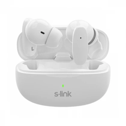 Slušalice sa mikrofonom S-Link SL-TWS08 TWS Bluetooth bele