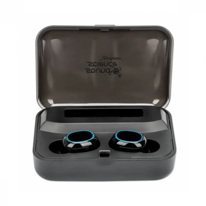 Slušalice TWS Manhattan 180382 Bluetooth 5.0 crne