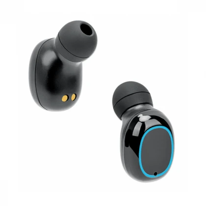 Slušalice TWS Manhattan 180382 Bluetooth 5.0 crne