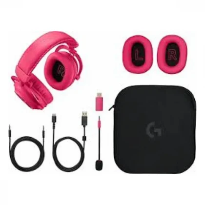 Slušalice Wireless gaming PRO X 2 Lightspeed roze 981-001275