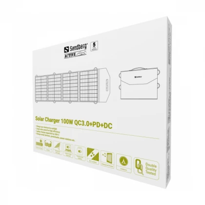 Solarni panel punjač Sandberg 420-81 100W QC3.0/PD/DC