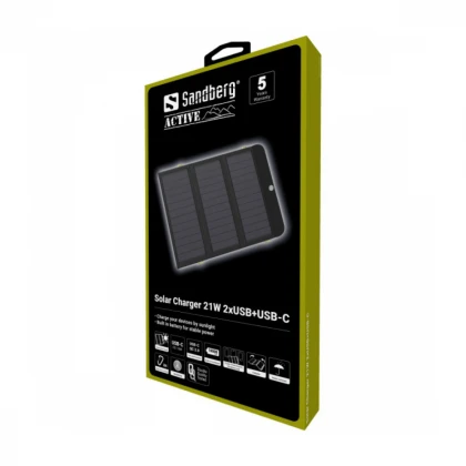Solarni punjač Sandberg 420-55 21W 2xUSB+USB-C