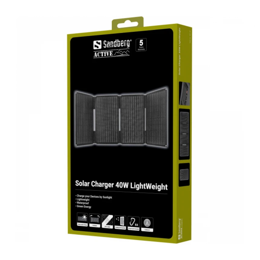 Solarni punjač Sandberg 421-20 40W USB+USB-C/DC/
