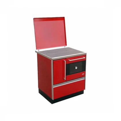 Šporet na čvrsto gorivo MBS Royal 720 Plus P3 SL, crveni, desni