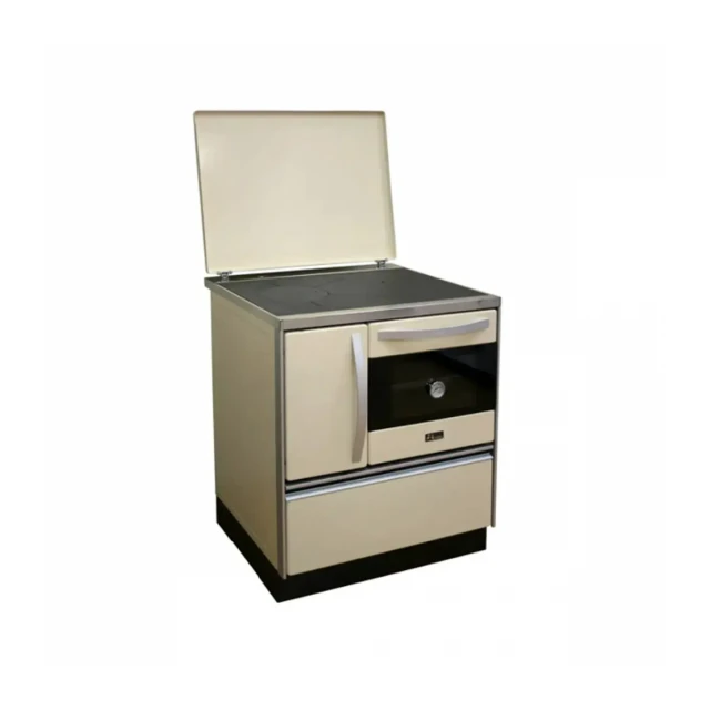 Šporet na čvrsto gorivo MBS Thermo Royal 720 P3 SL, krem, desni