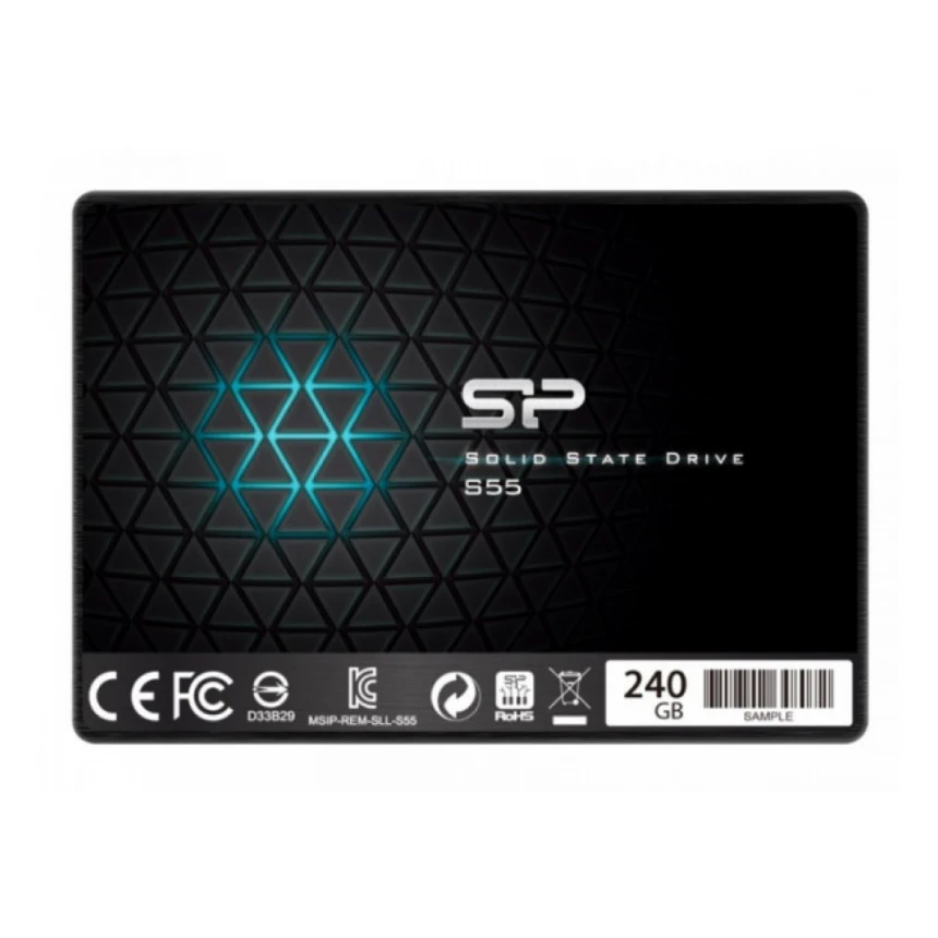 SSD 2.5" SATA 240GB SiliconPower S55, SP240GBSS3S55S25
