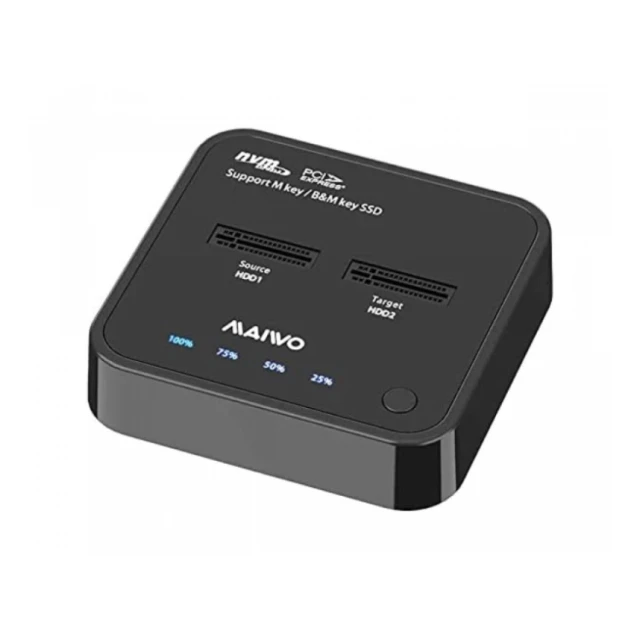 SSD docking station MAIWO K3016P2 USB-C - 2 x M.2/NvMe/Clone
