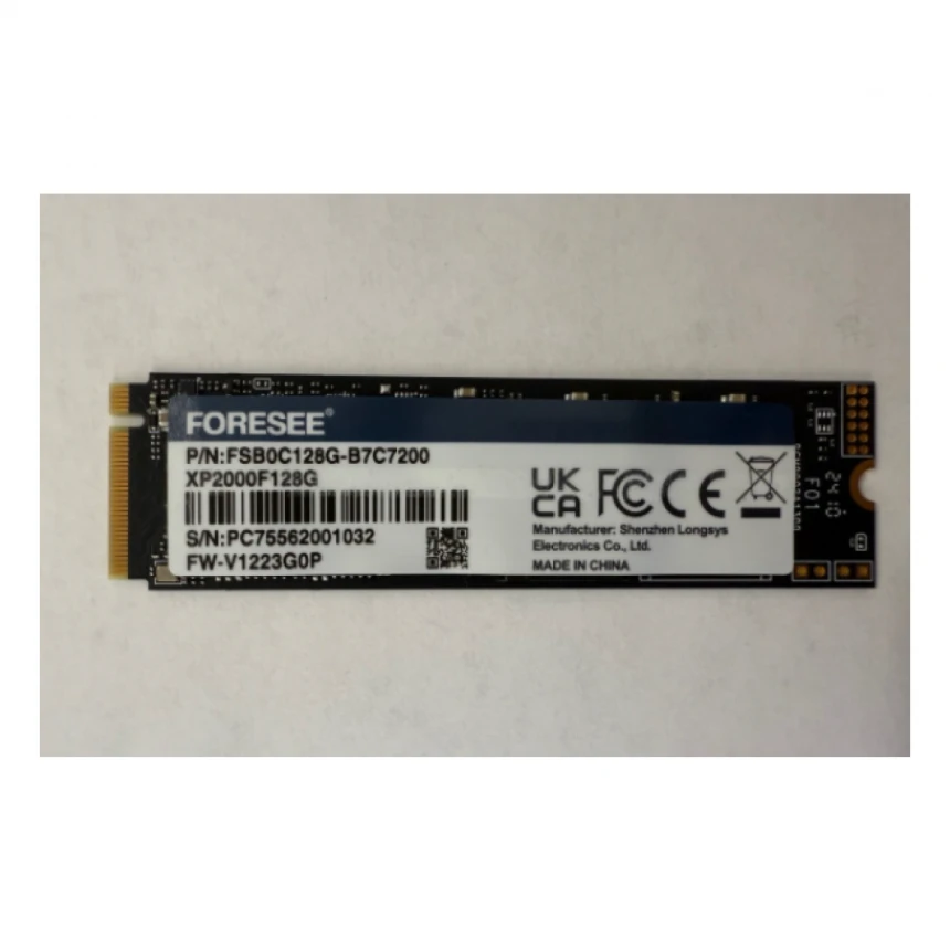 SSD Foresee 128GB M.2 2280 FSB0C128G-B7C7200 BULK