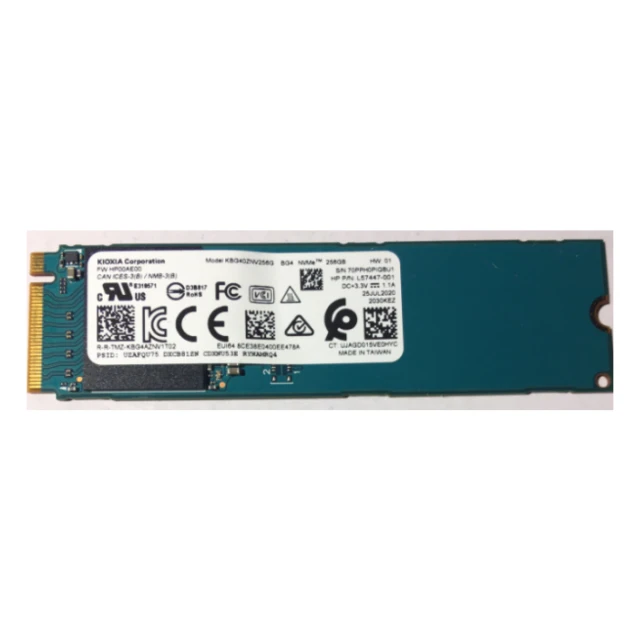 SSD KIOXIA Corporation 256GB NVMe KBG40ZNV256G Bulk