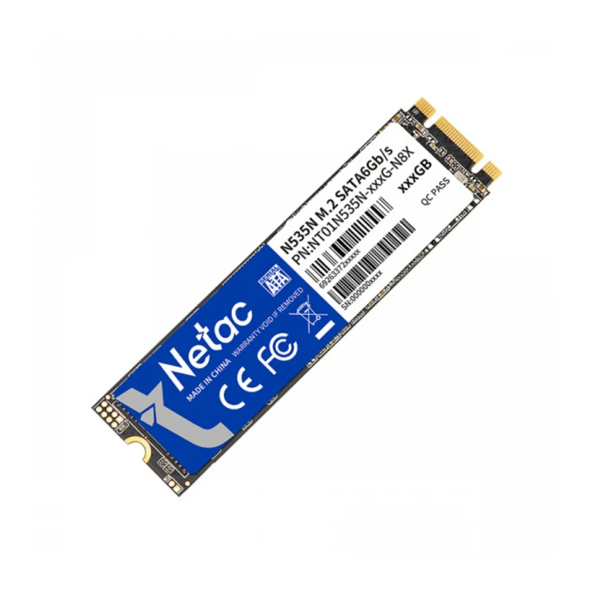 SSD M.2 512GB Netac N535N 2280 SATAIII NT01N535N-512G-N8X