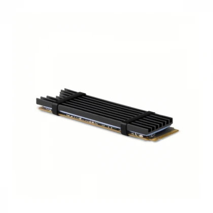 SSD M.2 Hladnjak AXAGON CLR-M2L6 passiv M.2-SSD-2280 6 mm, Crni