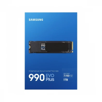 SSD M.2 NVMe 1TB Samsung 990 EVO Plus 7150/6300MB/s MZ-V9S1T0BW