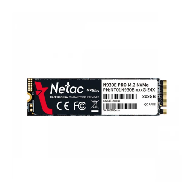 SSD M.2 NVMe 256GB Netac N930E Pro 2040MBs/1270MBs NT01N930E-256G-E4X