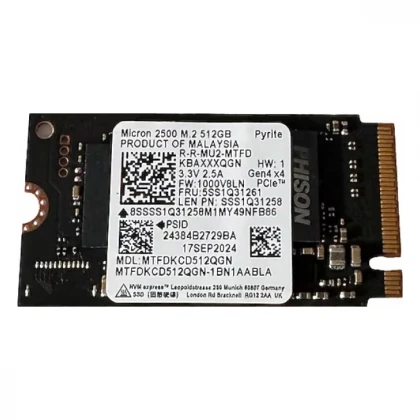 SSD Micron 512GB NVMe 2242 MTFDKCD512QGN Bulk