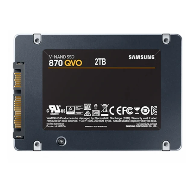 SSD Samsung 2TB 870 QVO MZ-77Q2T0BW