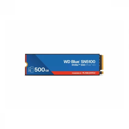SSD WD Blue SN5100 500GB M.2 2280 PCIe Gen4 x4 NVMe QLC 3D