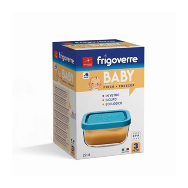Staklena posuda Frigoverre square 3/1 22cl 10x10 cm 3350190G
