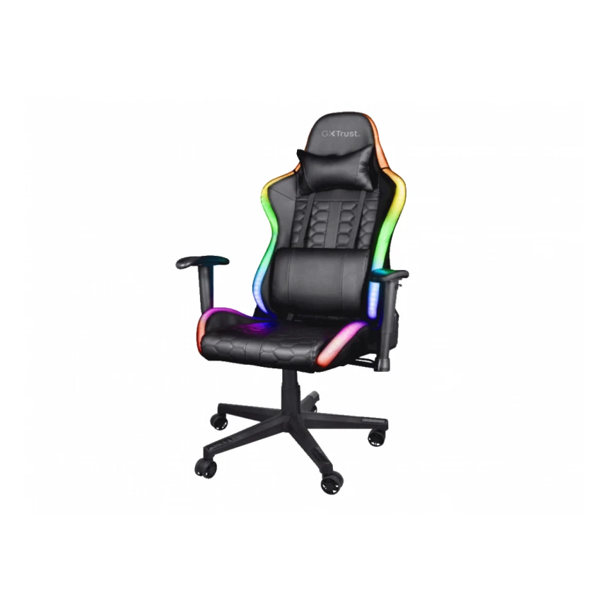 Stolica TRUST GXT 716 RIZZA gaming/RGB LED/crna