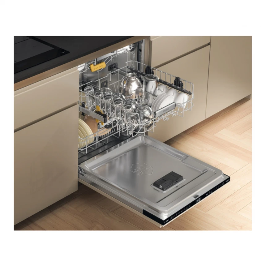 Sudomašina WHIRLPOOL W8I HF58 TU/ugradna/B/14 kompleta/55,5x59,8x82cm/crna